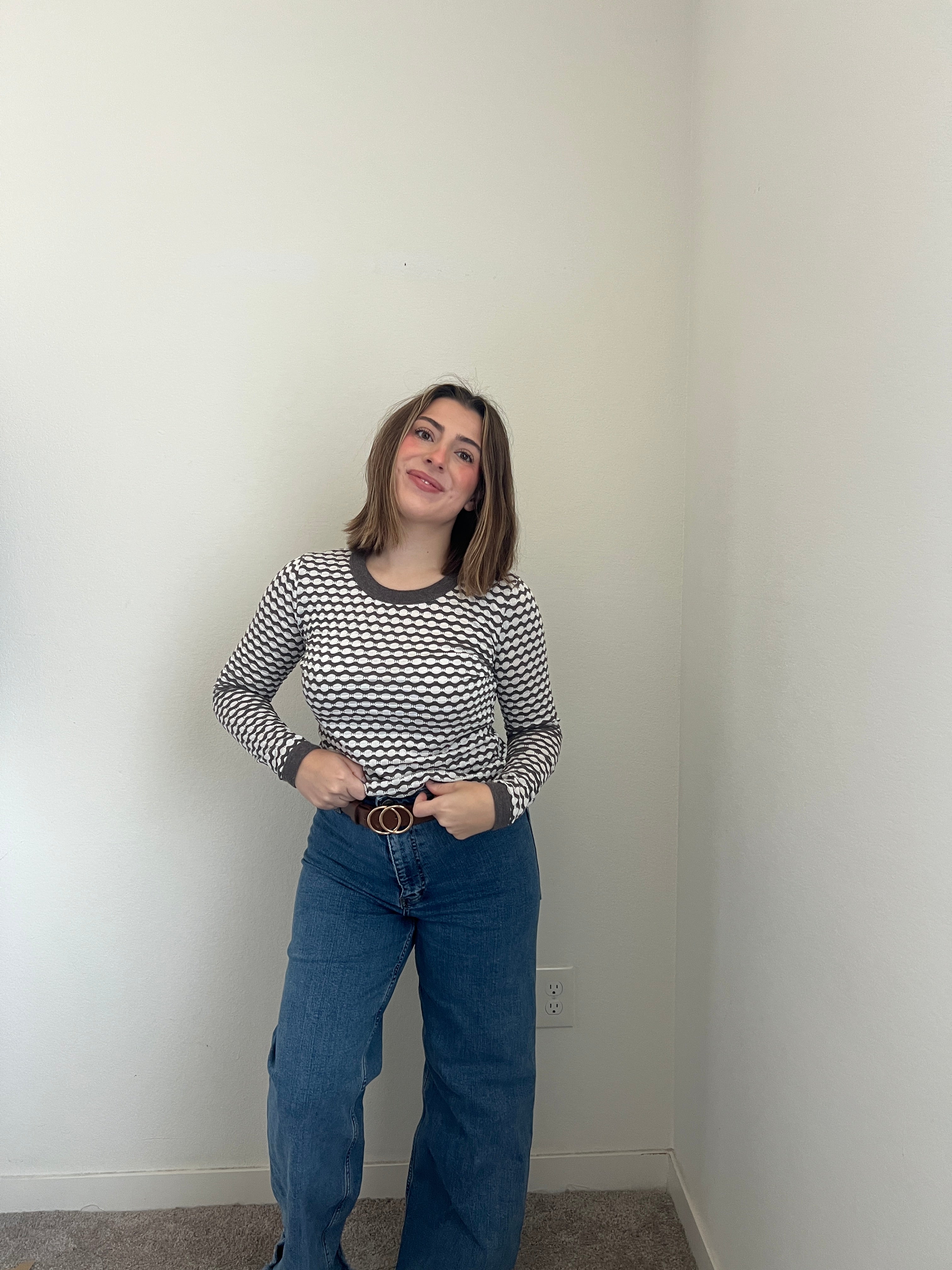 90's Patterned Longsleeve (S)