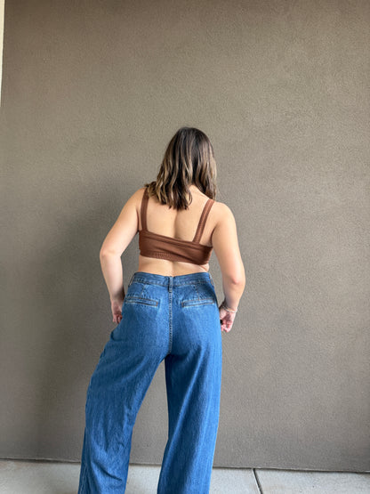 Madewell Denim Trousers (32"W)