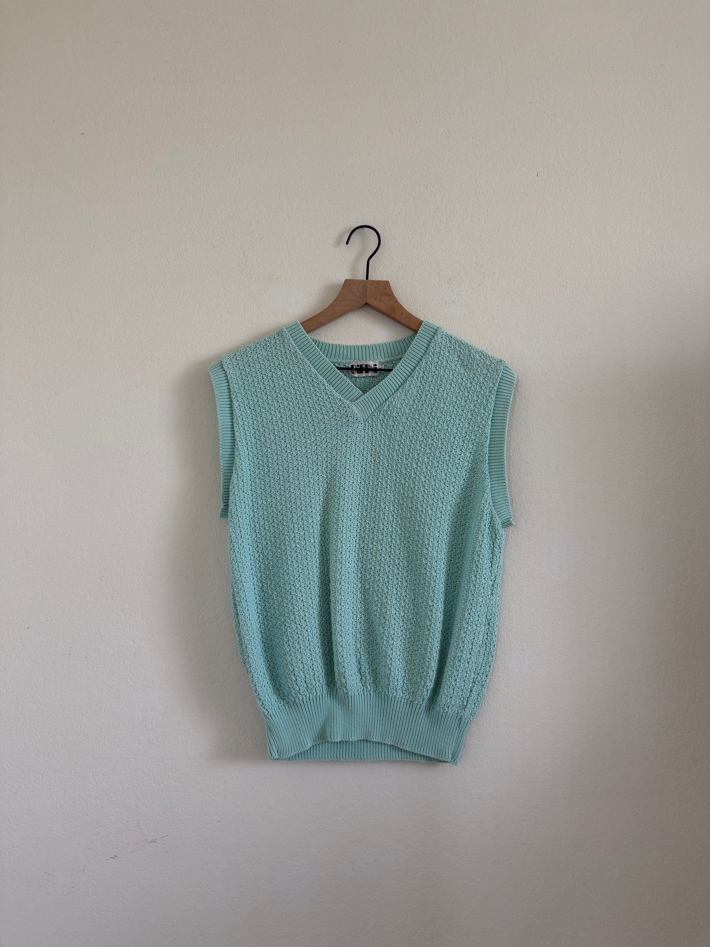 Light Blue Sweater Vest (L)