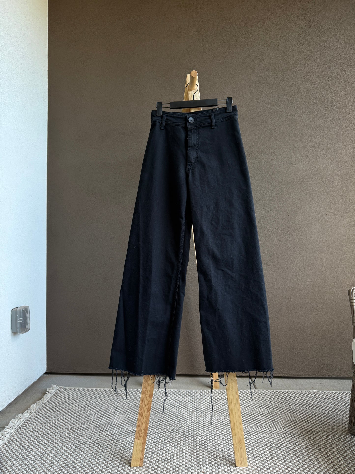 Black Zara Marine Straight Jeans (4)