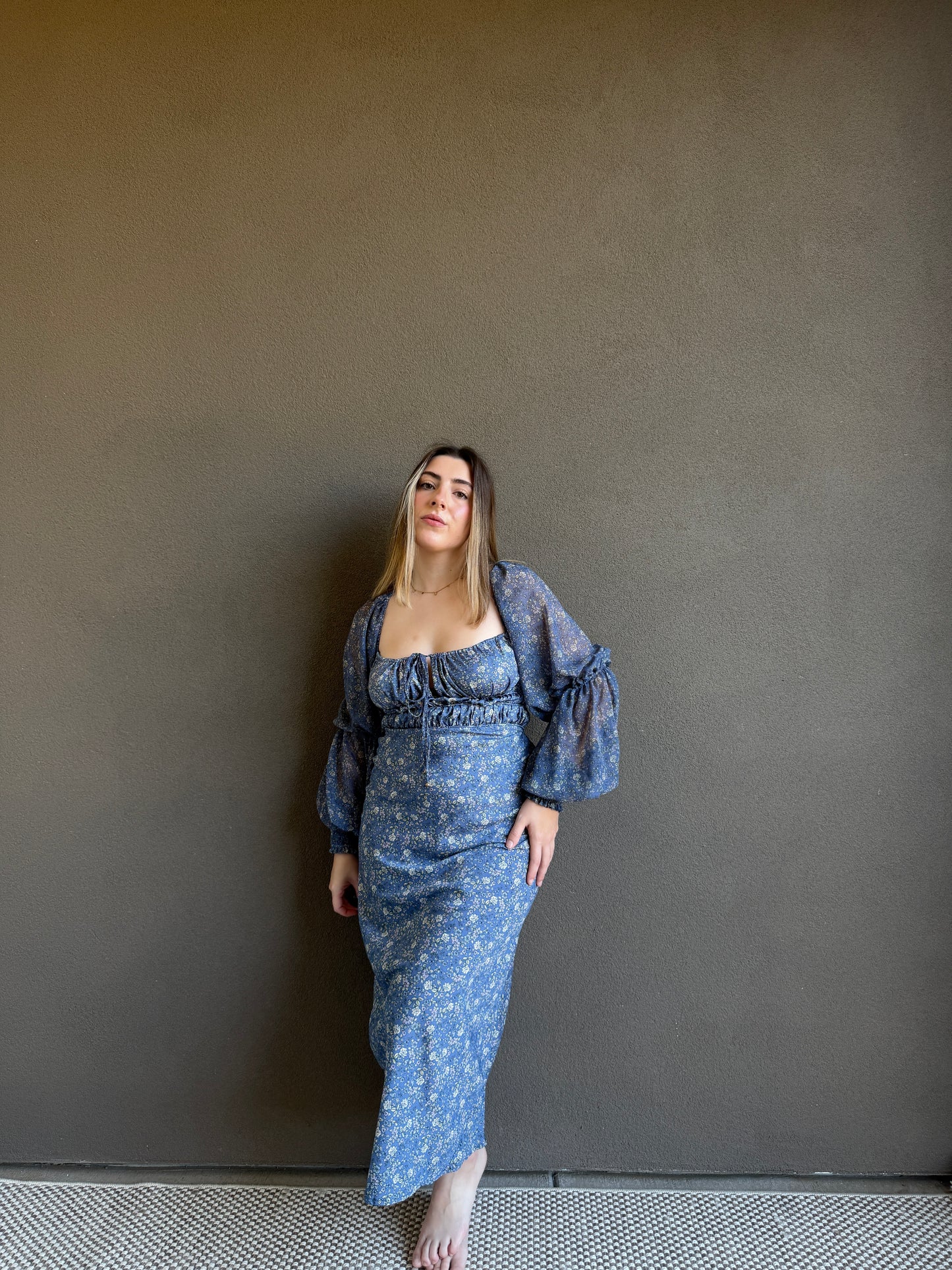 Free People Midi Dress (S)