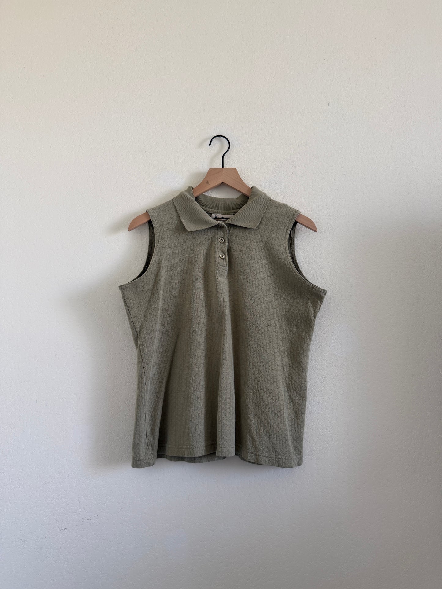 Sage Henley Tank (M)