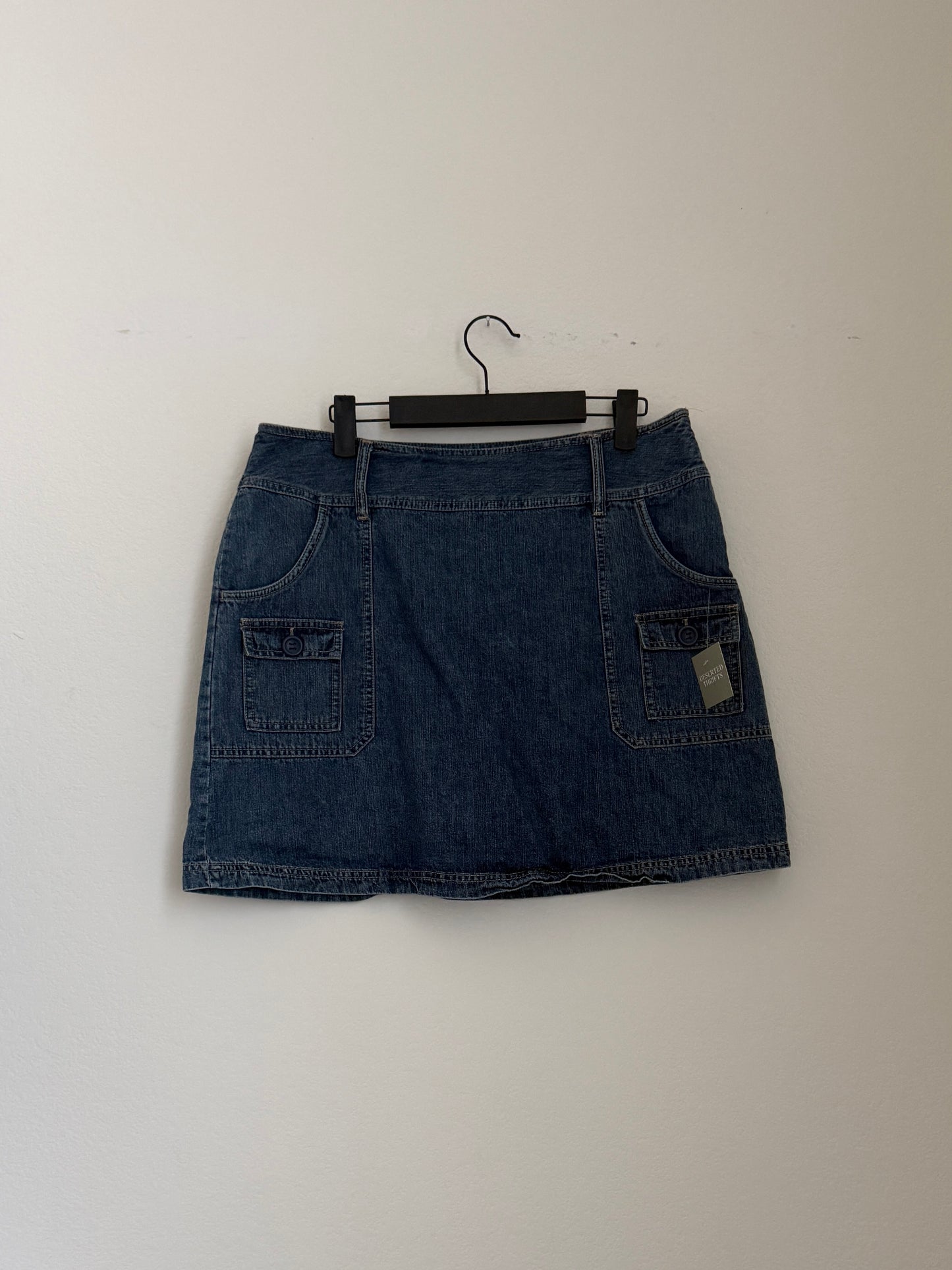 Cargo Denim Skort (34"W)