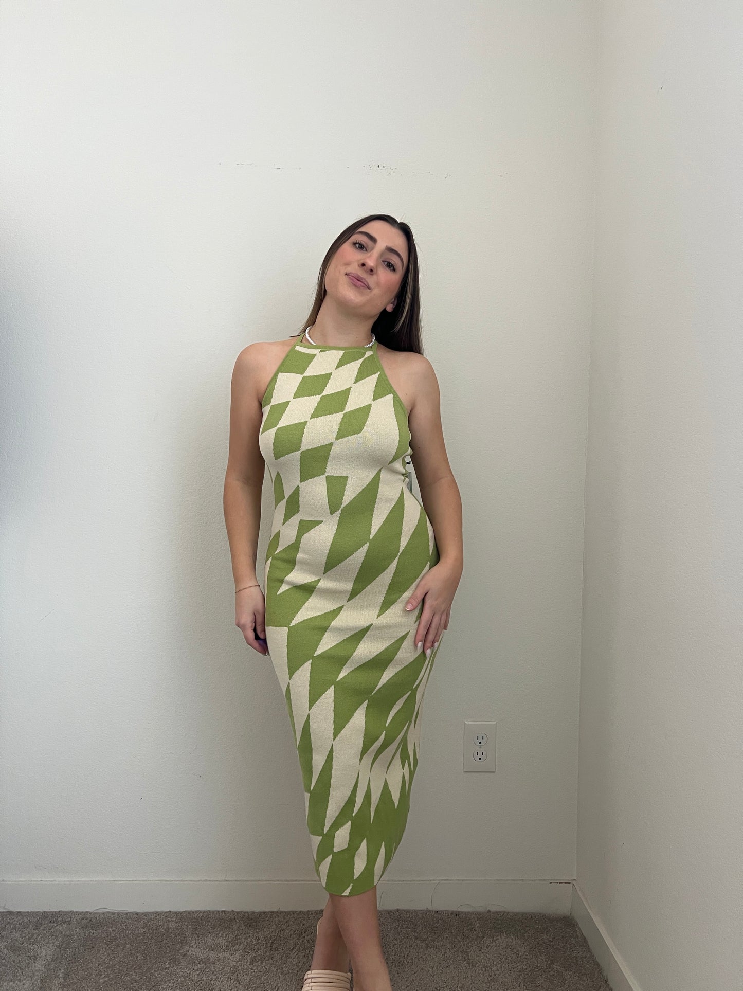 Geometric Bodycon Midi - NWT (4)