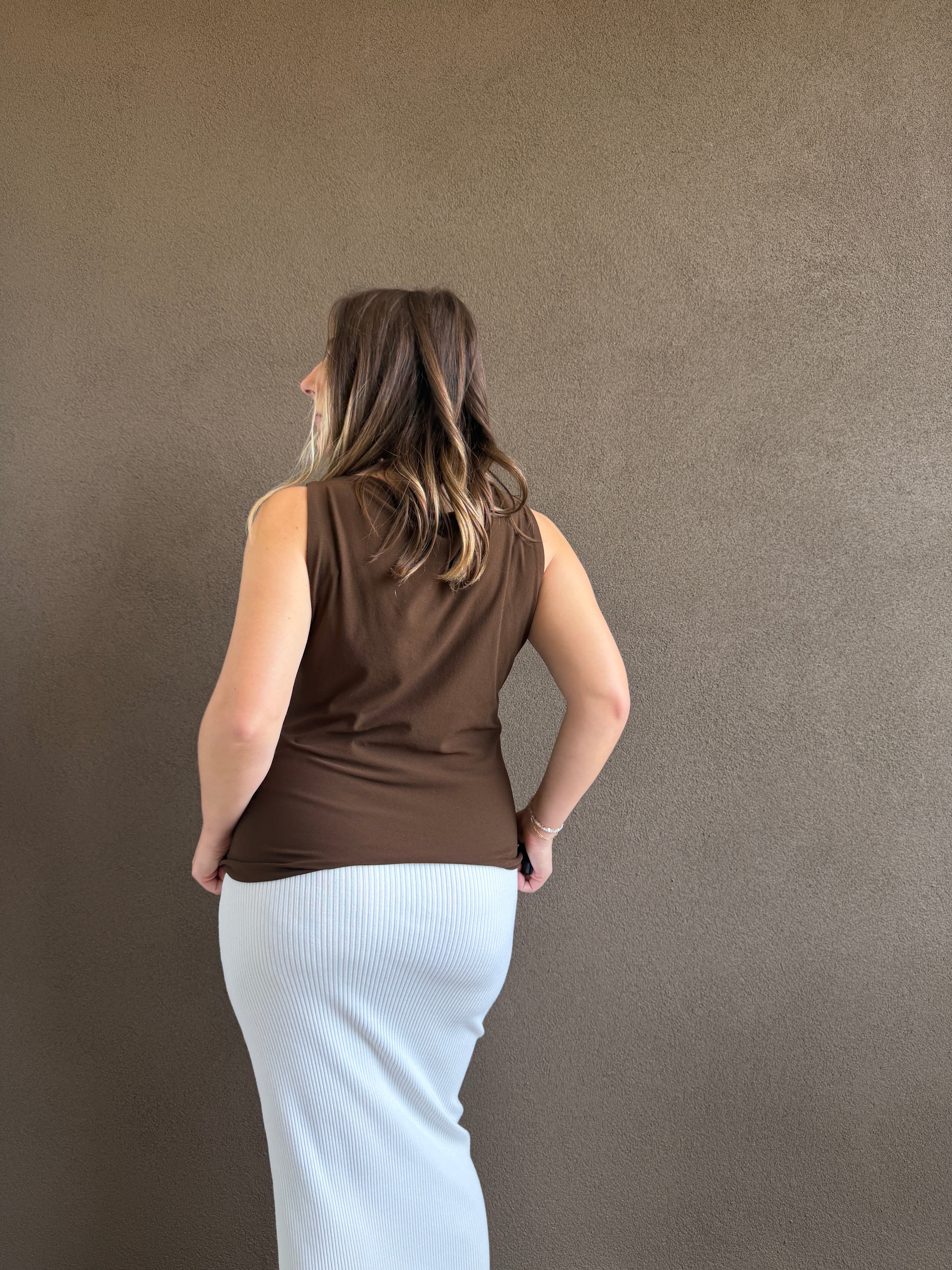 Brown Vintage Tank (XL)