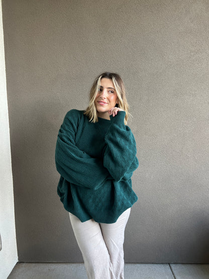Vintage Emerald Sweater (2XL)