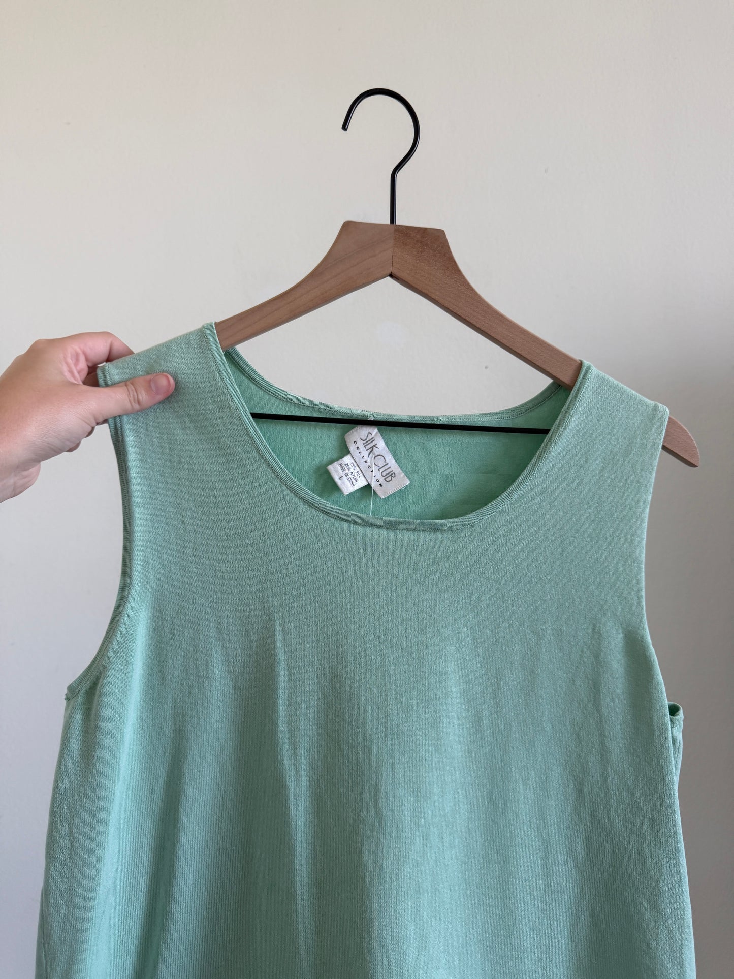 Silk Blend Tank (L)