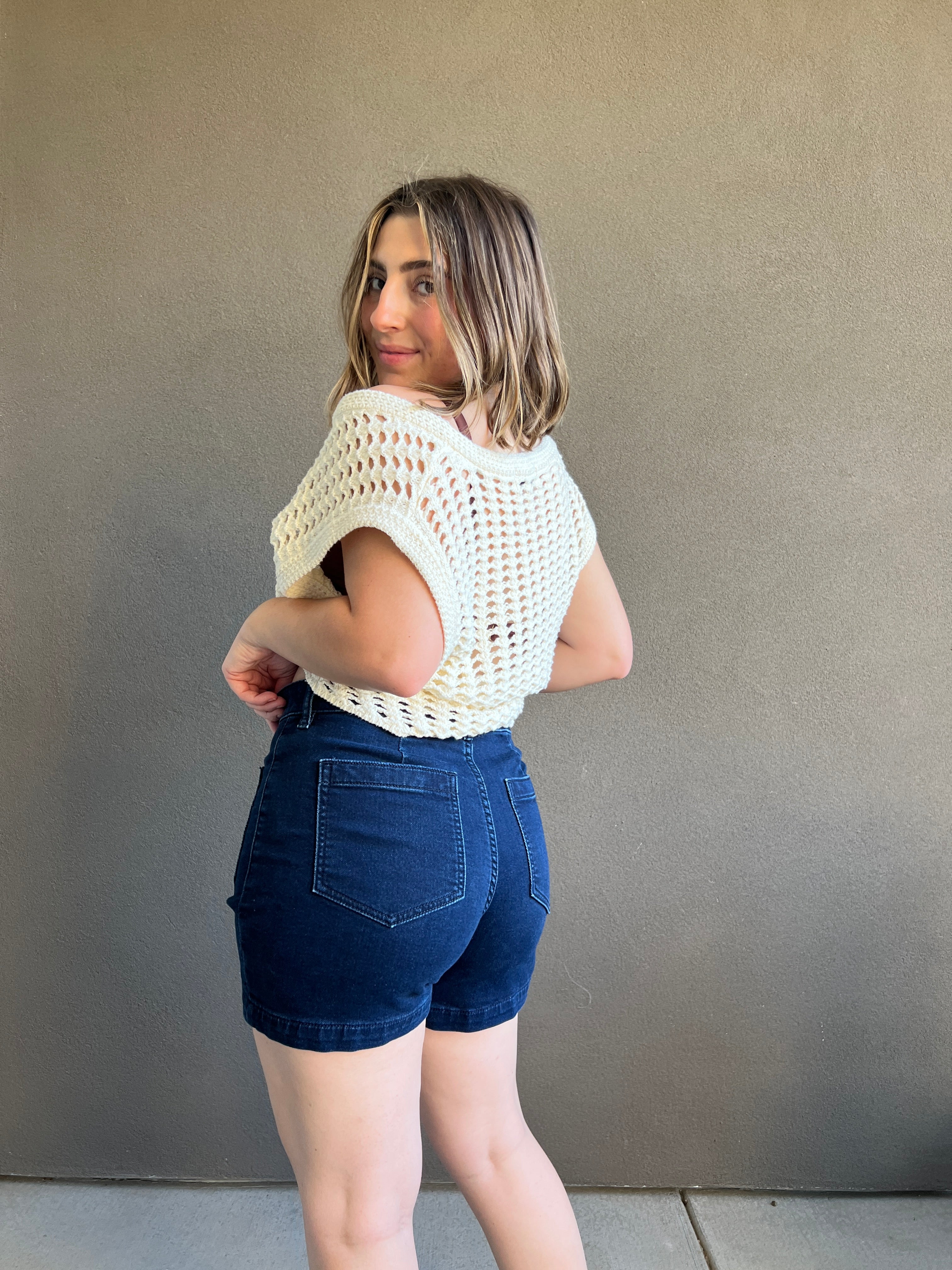 Faherty Denim Shorts (27)