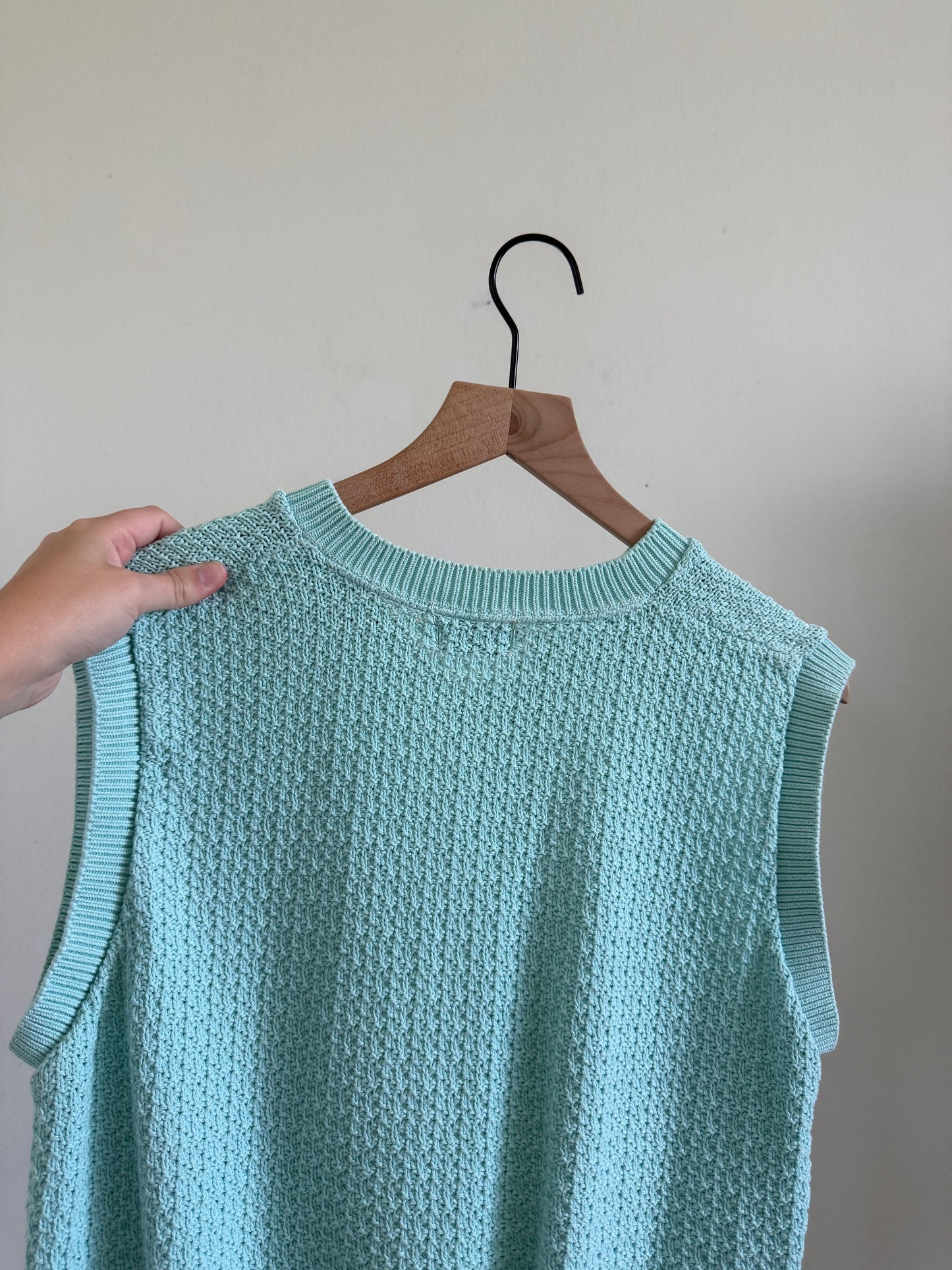Light Blue Sweater Vest (L)