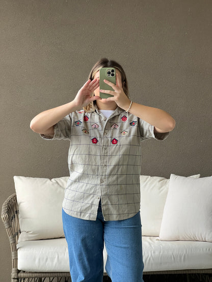 Birdhouse Button Up (S)
