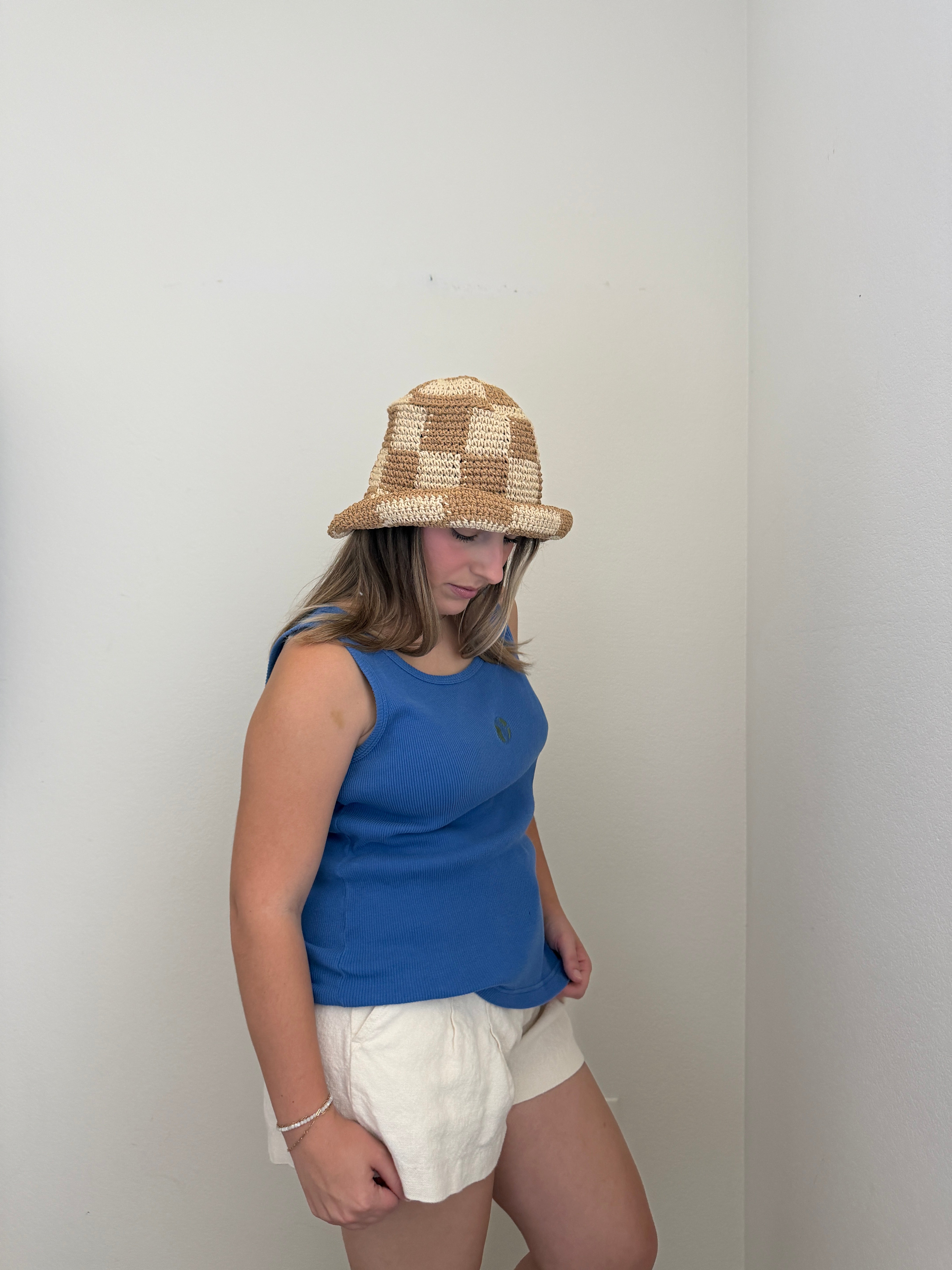 Earth Embroidered Original Tank (M)