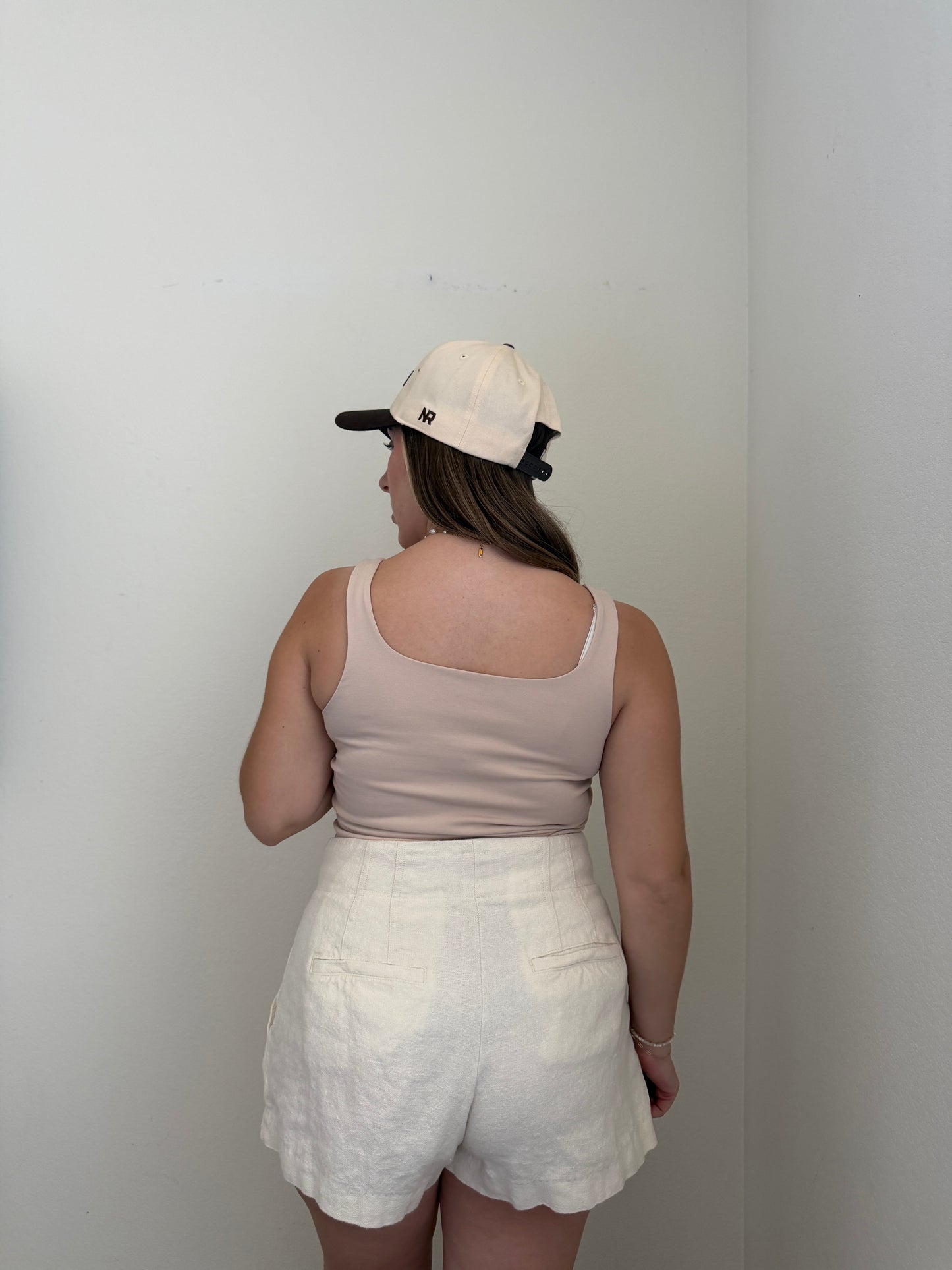 Nude Square Neck Bodysuit (S)