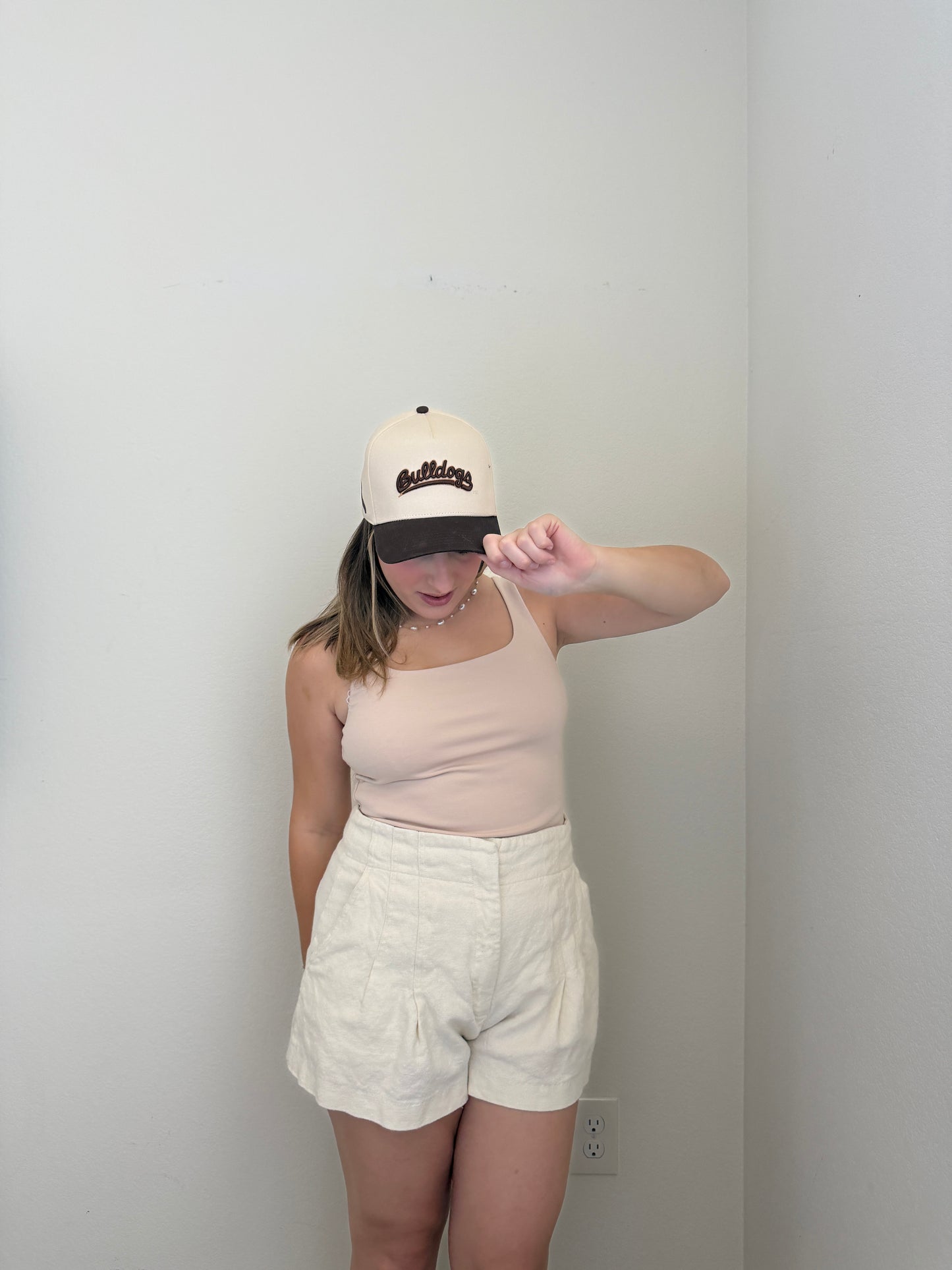 Nude Square Neck Bodysuit (S)