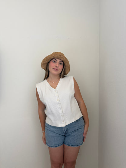 Two-Tone Floral Vest (14)