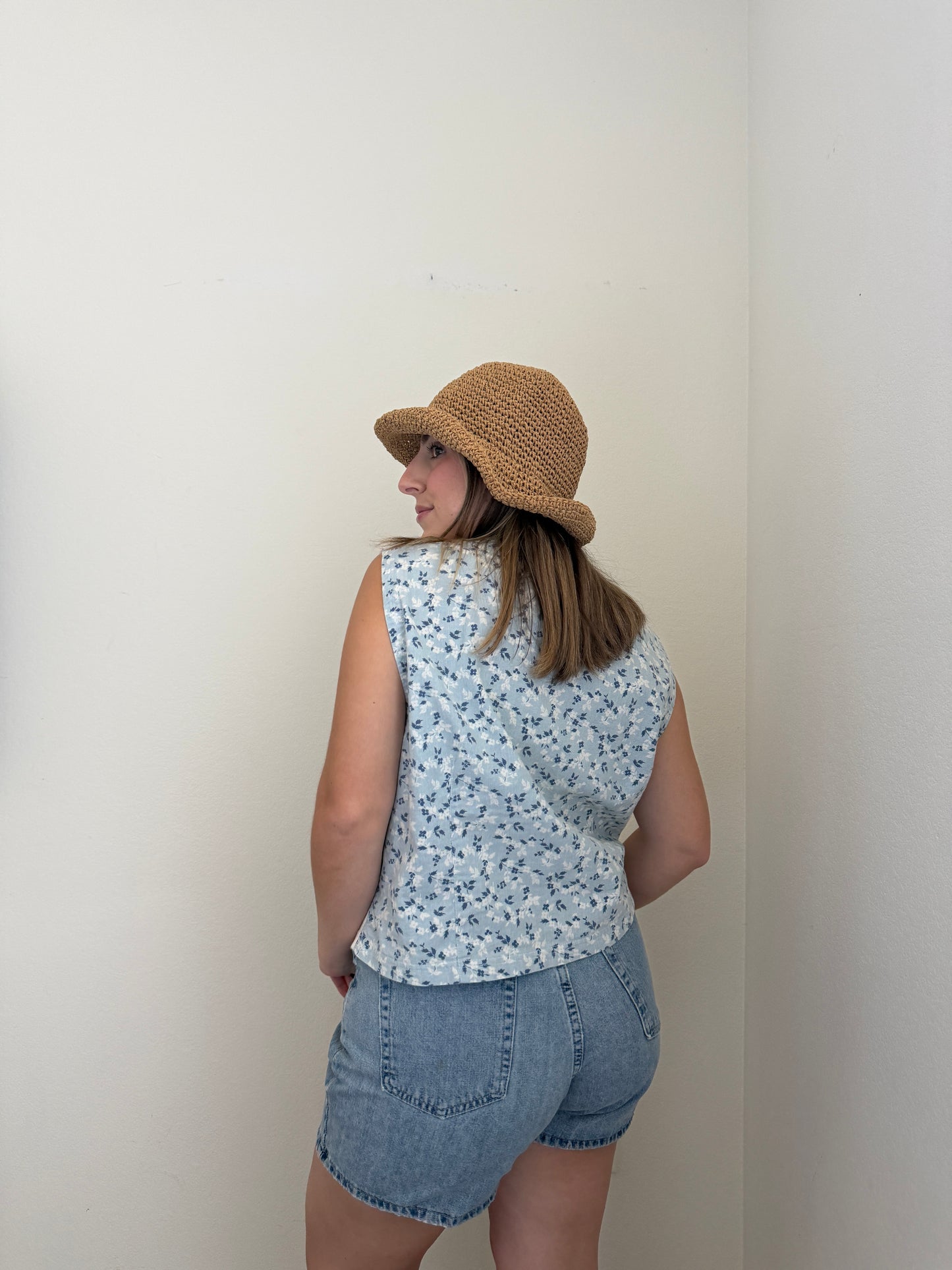 Two-Tone Floral Vest (14)