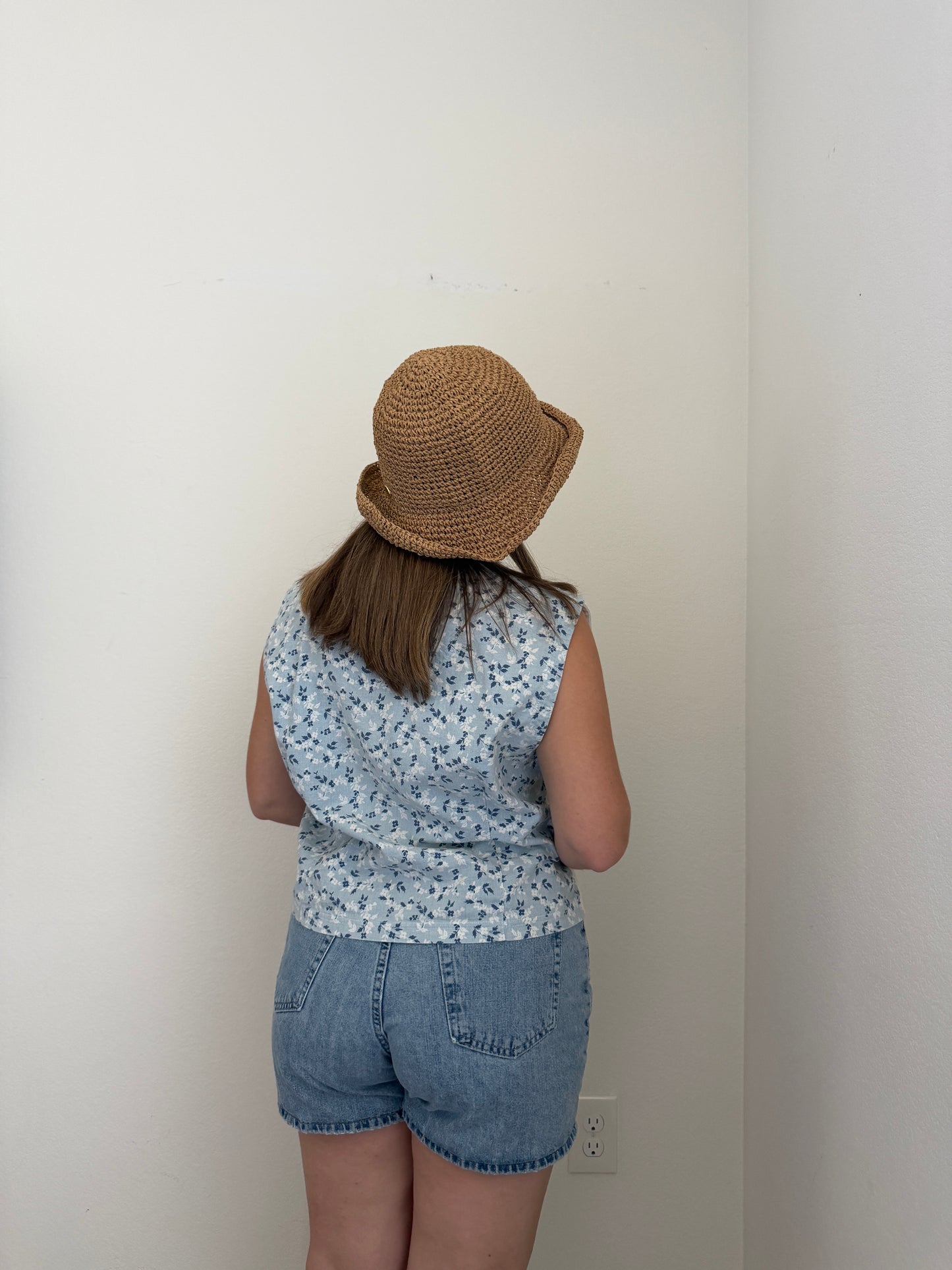 Two-Tone Floral Vest (14)