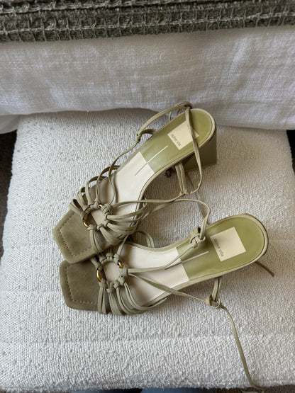 Green Wrap Heels (10)