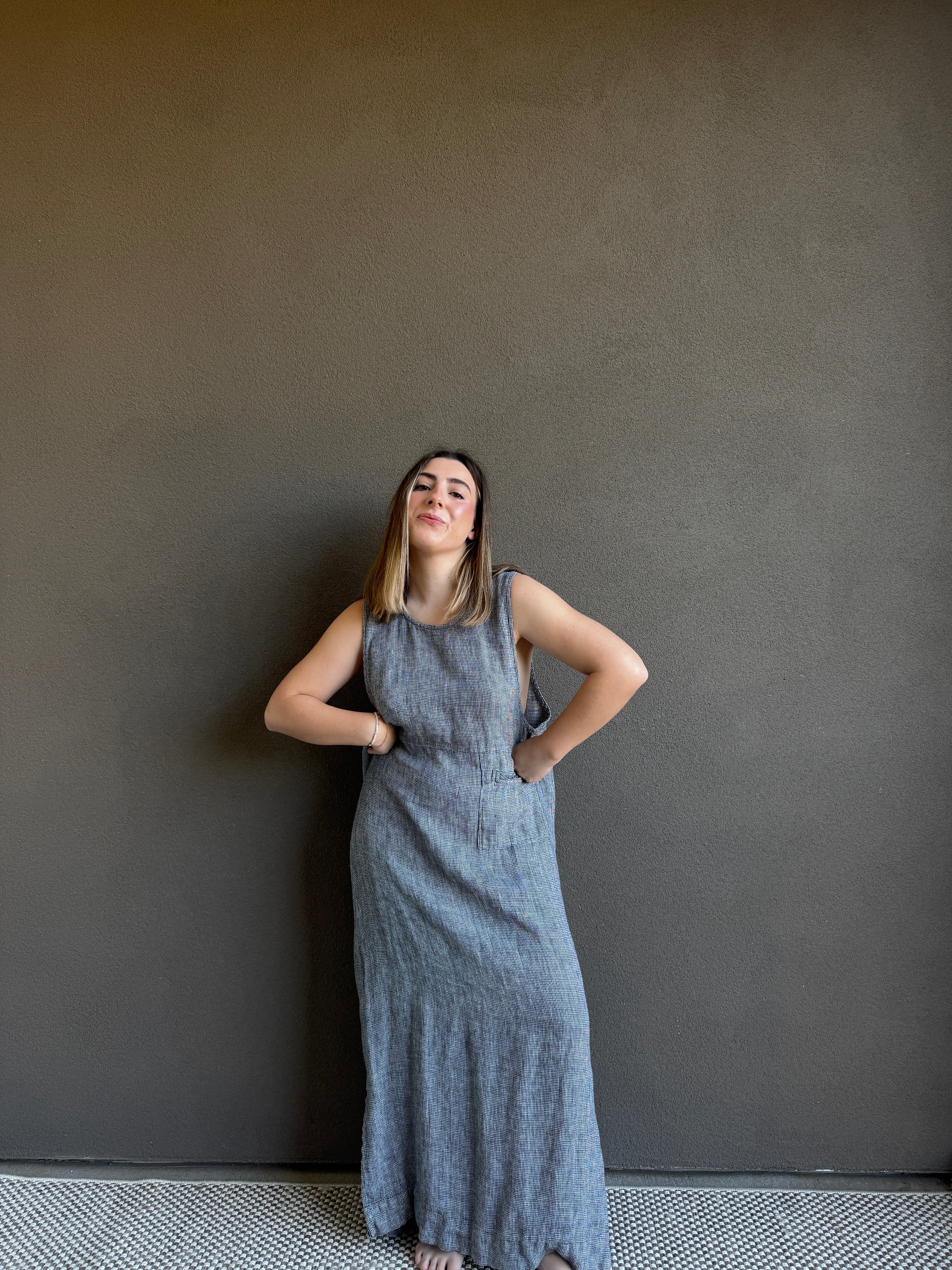 Vintage Black Maxi (L)