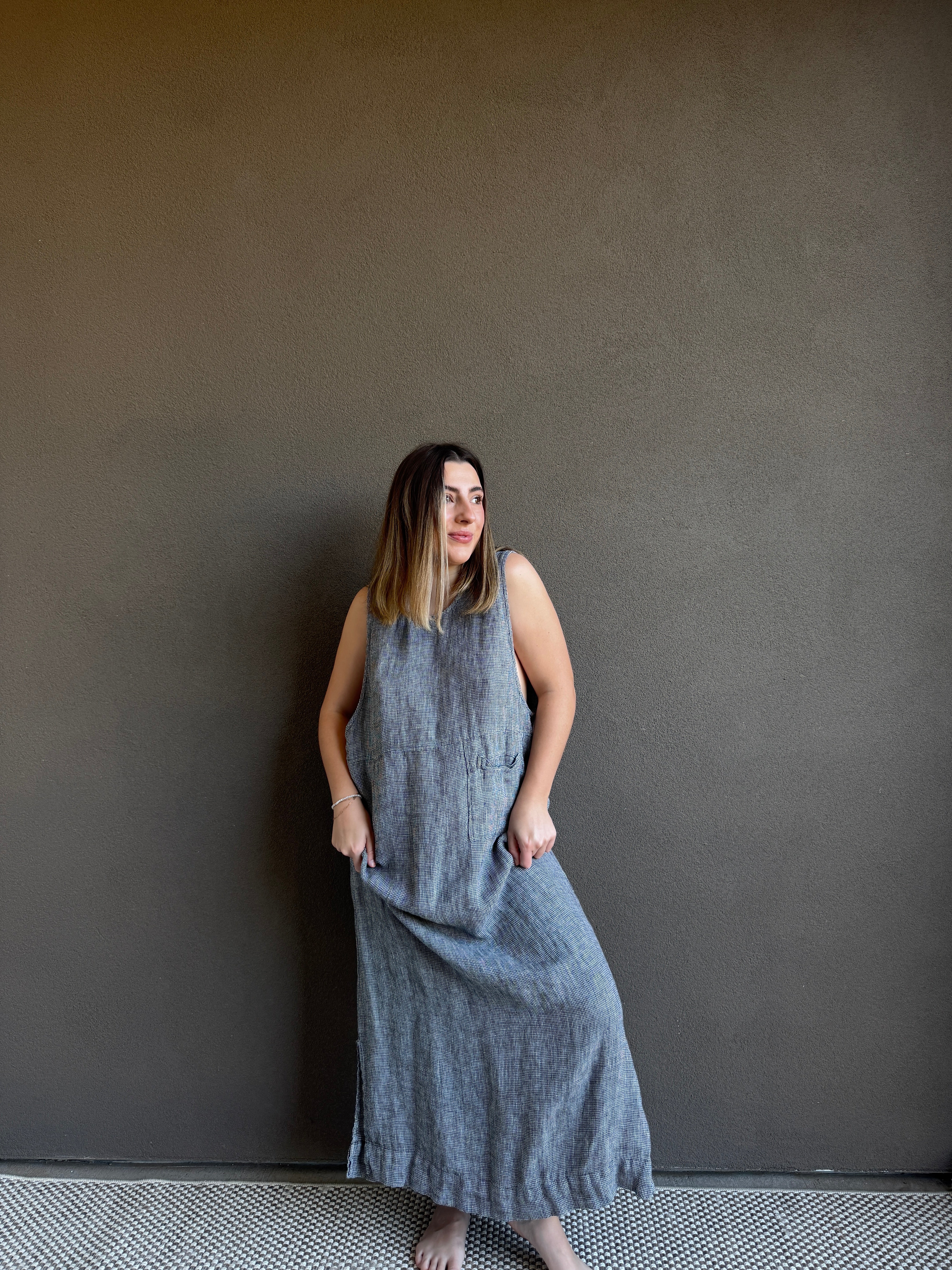 Vintage Black Maxi (L)