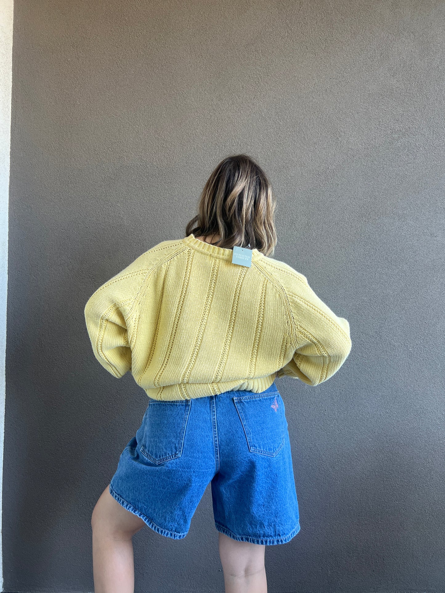 Vintage Sunshine Sweater (L)
