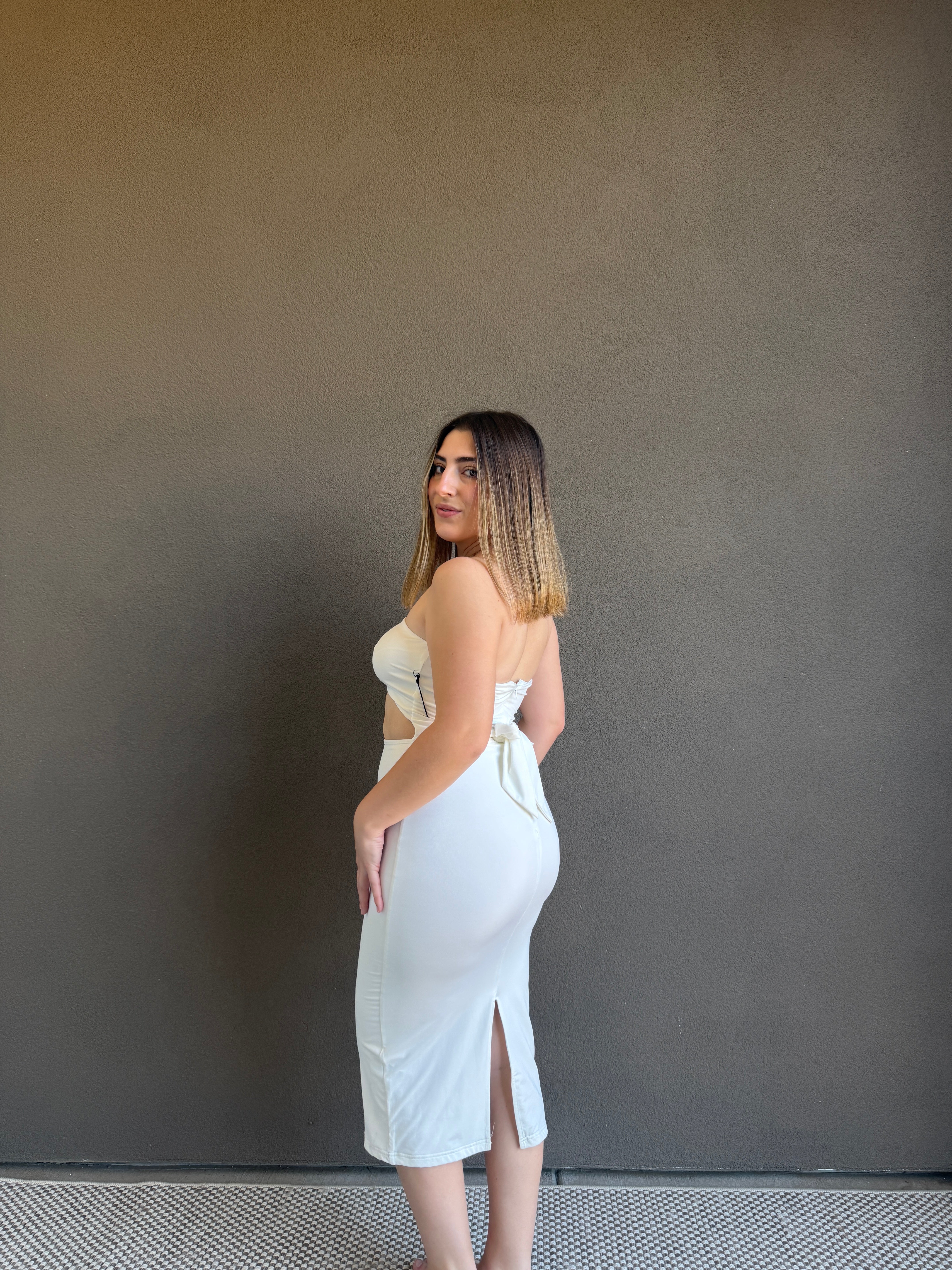 Cutout Bodycon Dress (S)