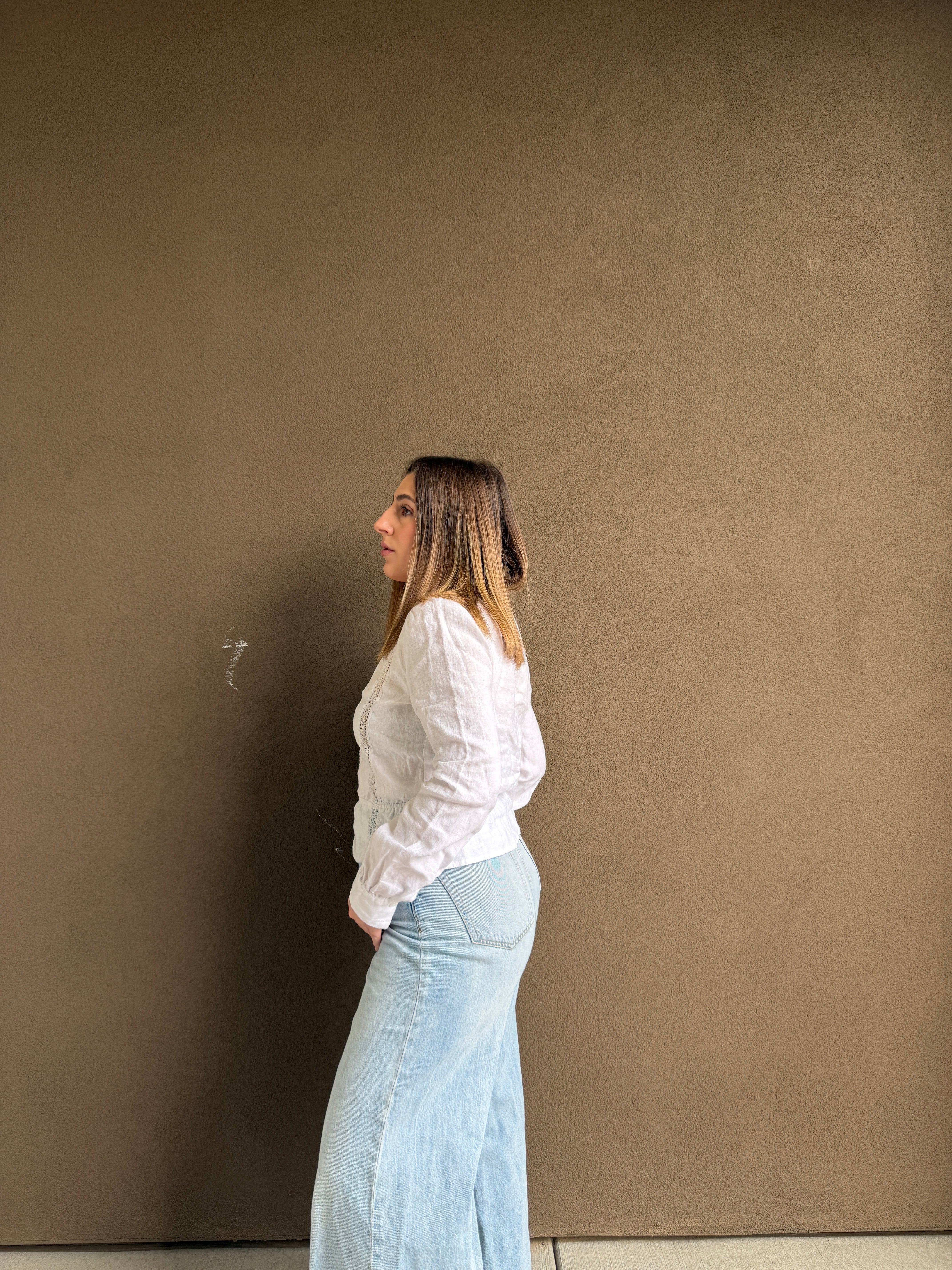 Reformation Linen Blouse (M)