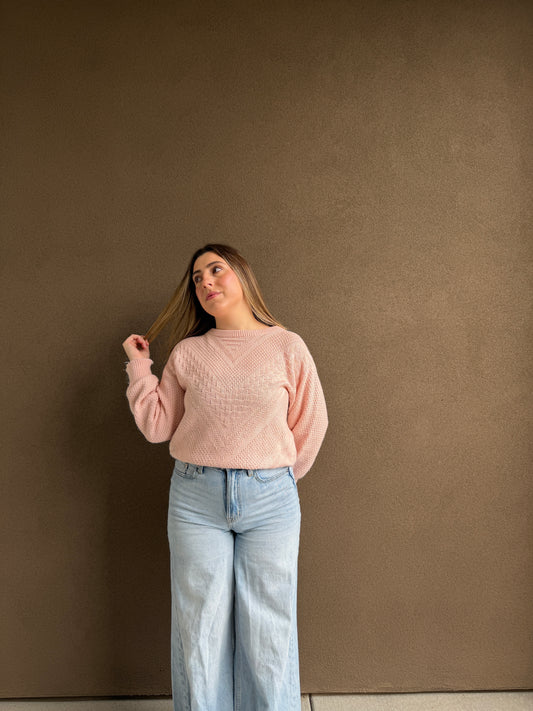 Lightweight Pink Sweater (M)