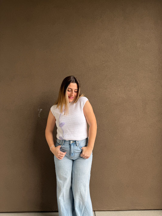 Flower Power Top (S)