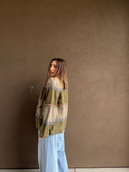 Embroidered Shacket (M)