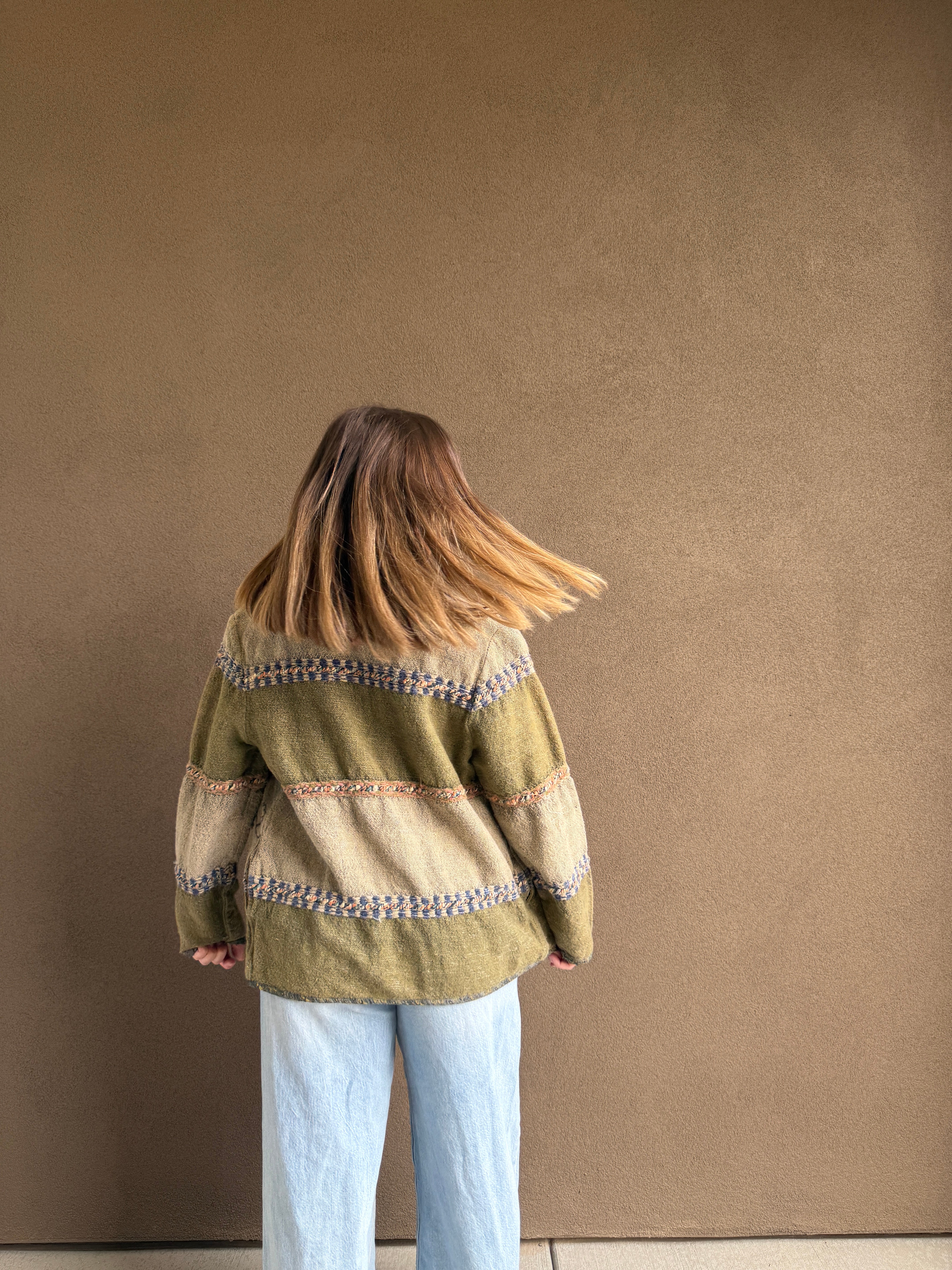 Embroidered Shacket (M)