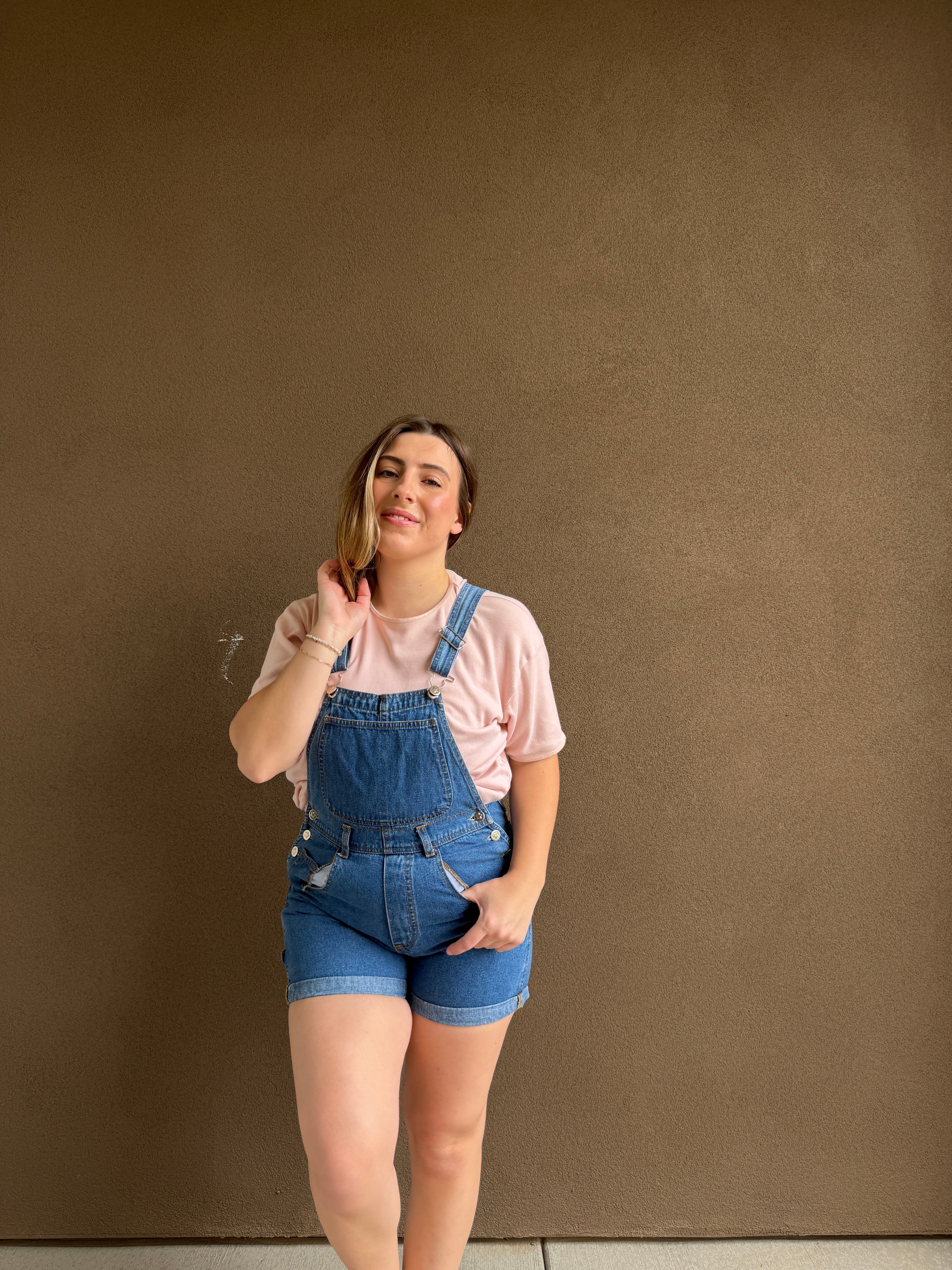 Denim Shortalls (S)