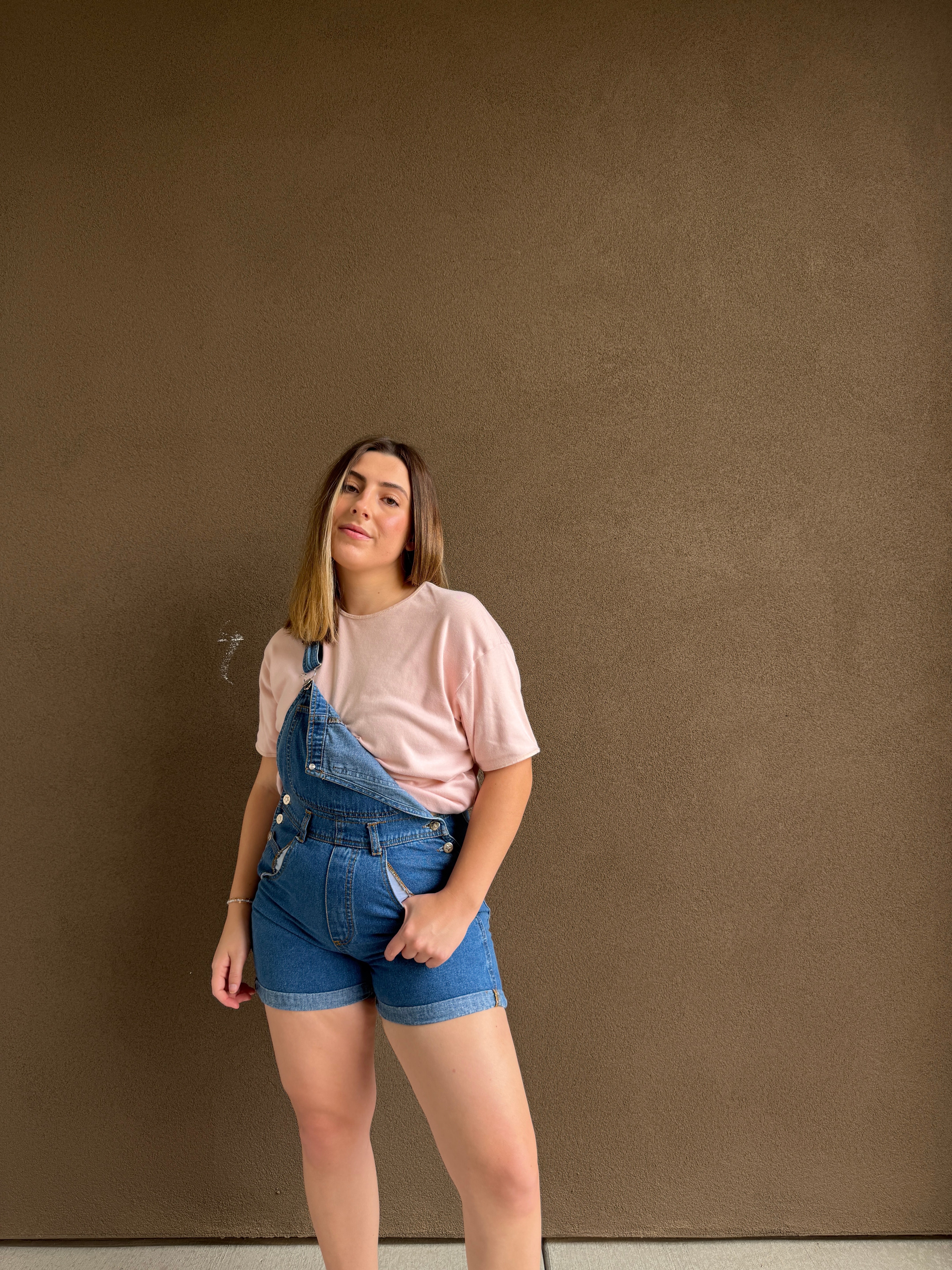 Denim Shortalls (S)