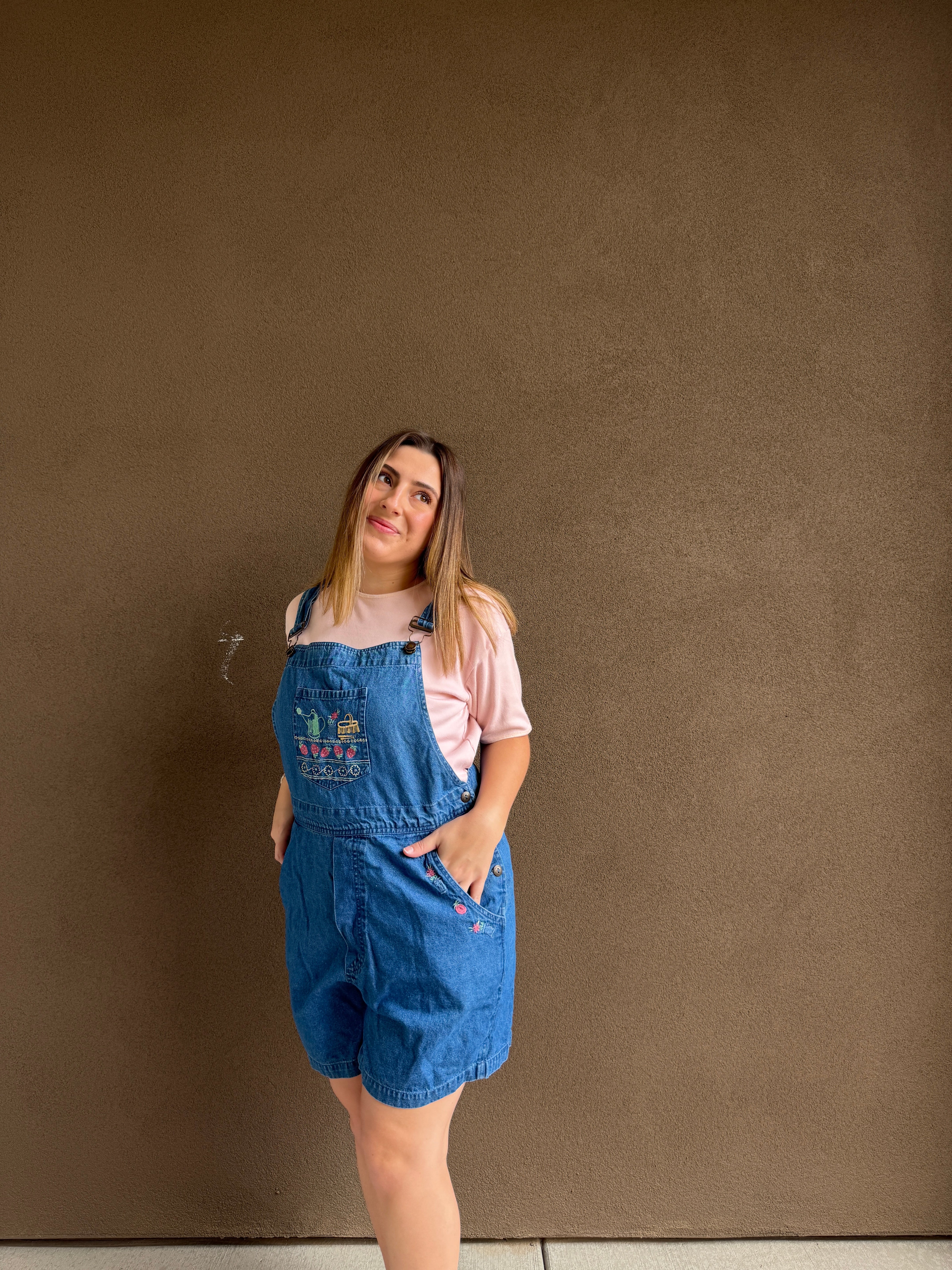 Vintage Gardening Overalls (L)