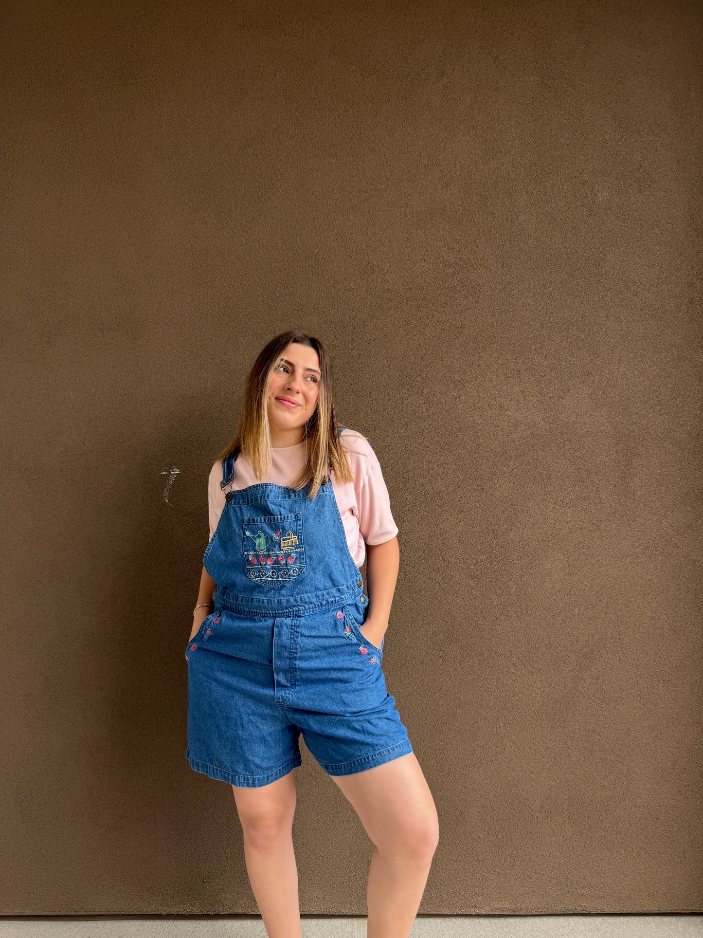 Vintage Gardening Overalls (L)