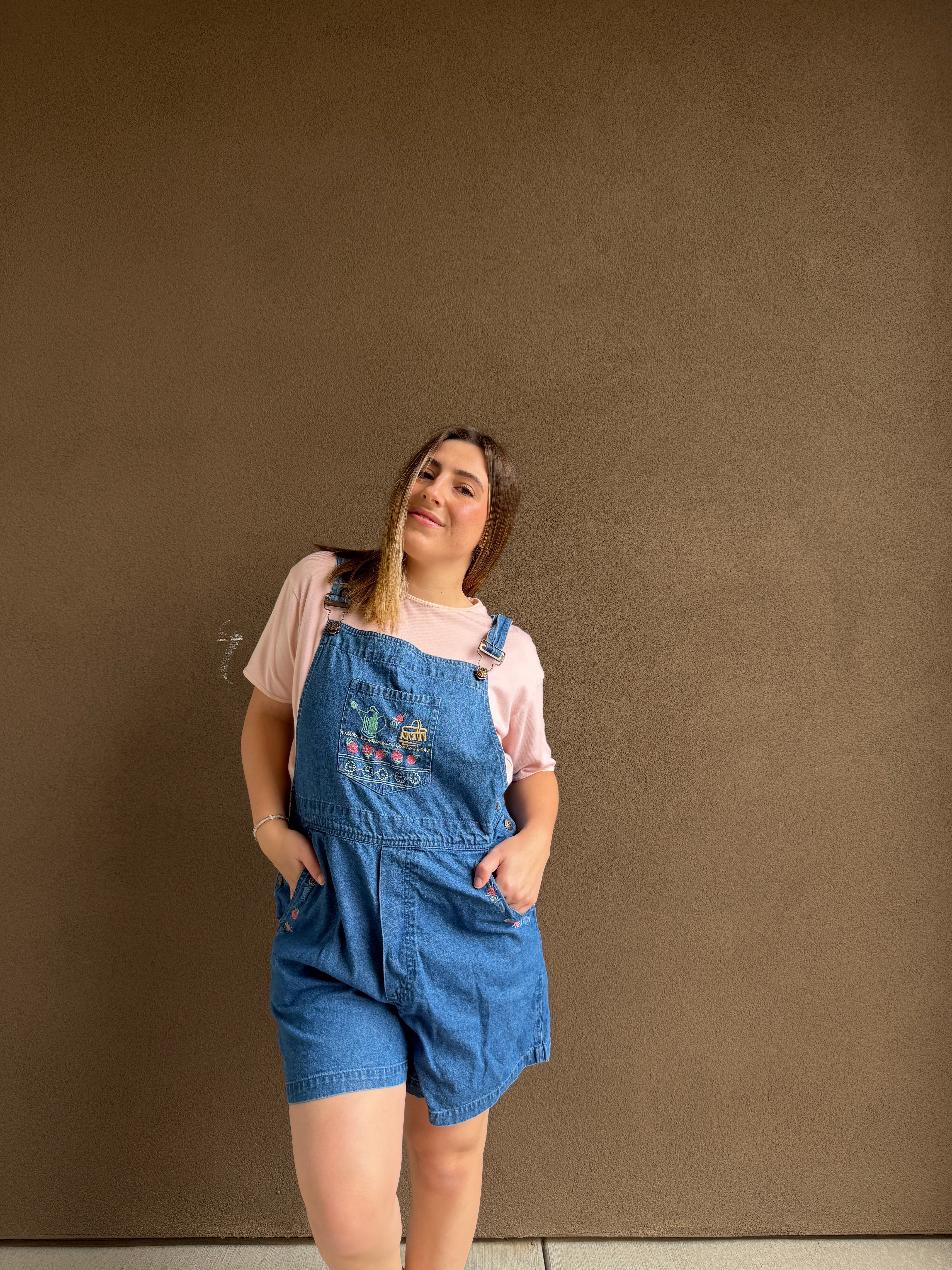 Vintage Gardening Overalls (L)