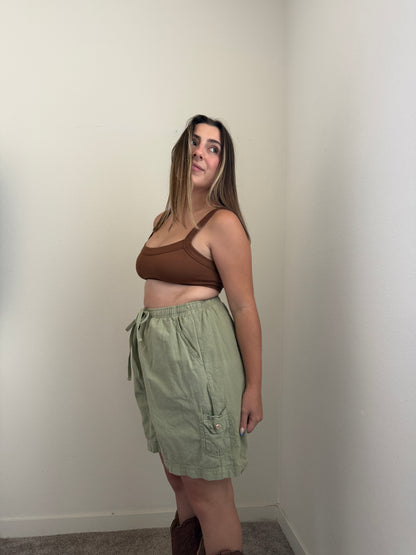 Vintage Sage Easy Shorts (XL)