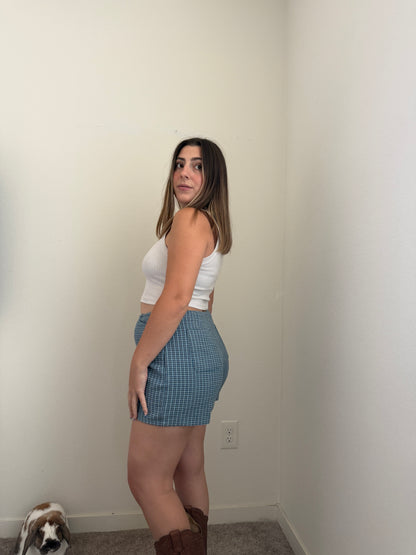 Vintage Plaid Shorts (7/8)