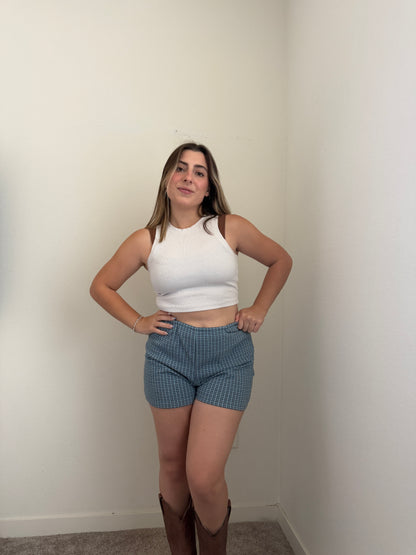 Vintage Plaid Shorts (7/8)
